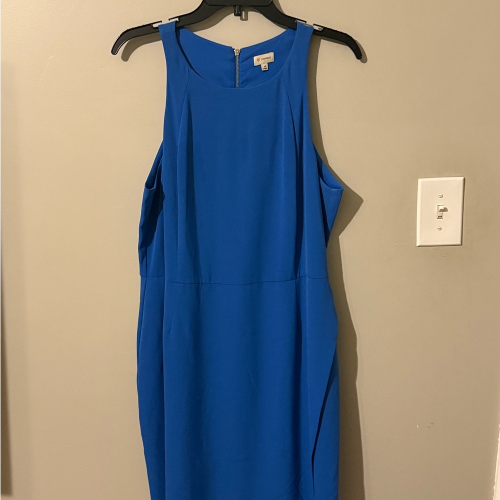 Daniel Cremieux Royal Blue Midi Dress